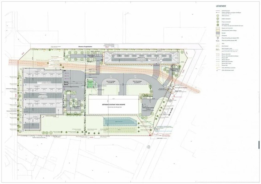Local d'activités dans Bourgbarré à vendre - Plan d’étage – Image 3 sur 4