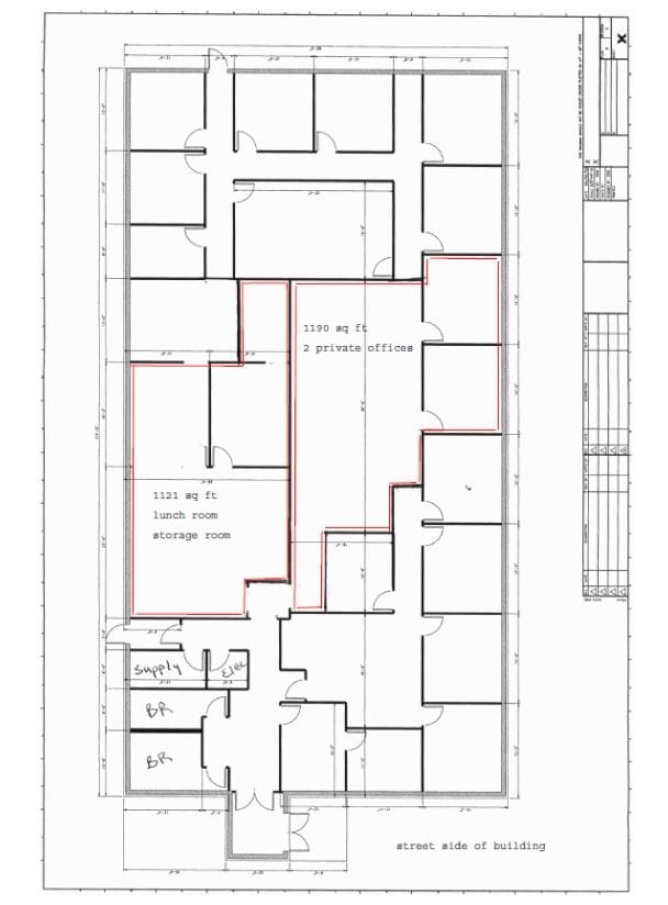 1815 S Northwestern Ave, Stillwater, MN à louer Plan d’étage– Image 1 sur 1