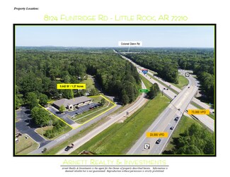 Plus de détails pour 8124 Flintridge Rd, Little Rock, AR - Bureau à vendre