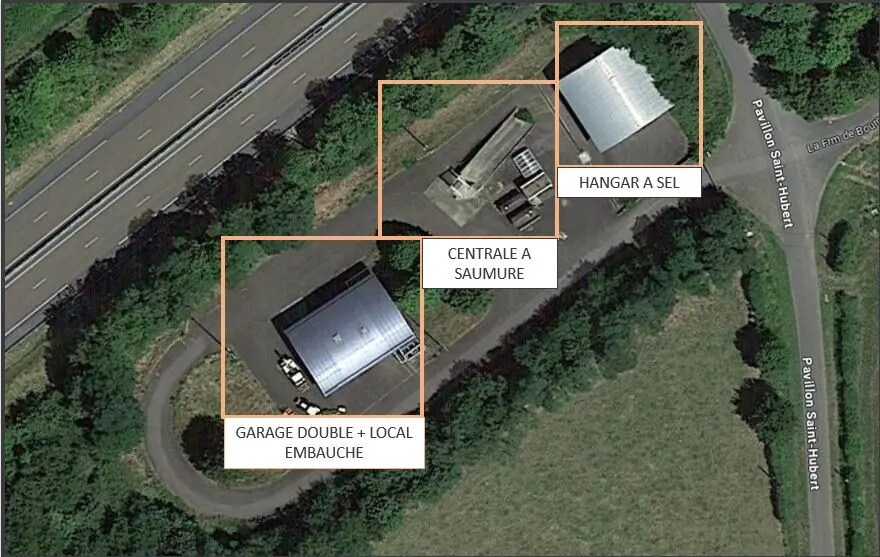 Industriel/Logistique dans Maigné à vendre Plan de site– Image 1 sur 6