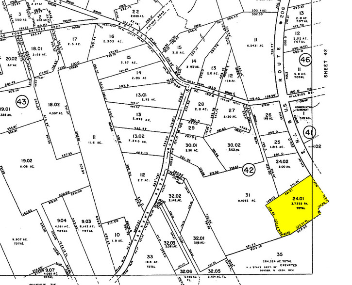154 US Highway 206, Chester, NJ à louer - Plan cadastral – Image 2 sur 3
