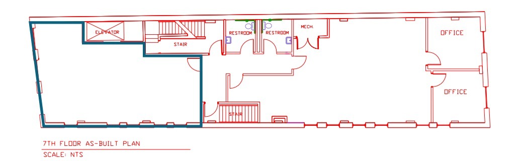 201 E City Hall Ave, Norfolk, VA à louer Plan d’étage– Image 1 sur 1