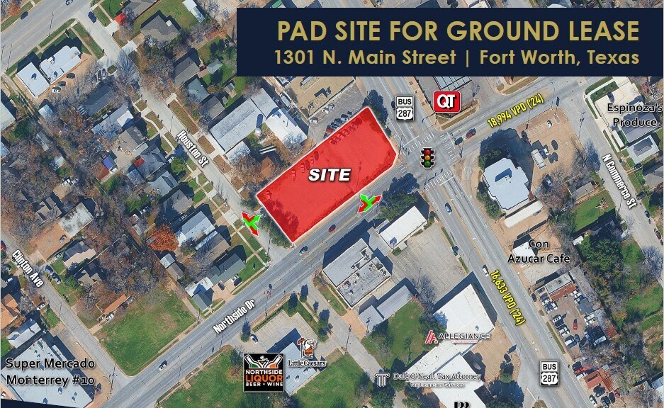 Northside Drive & Main St, Fort Worth, TX à louer Photo principale– Image 1 sur 6