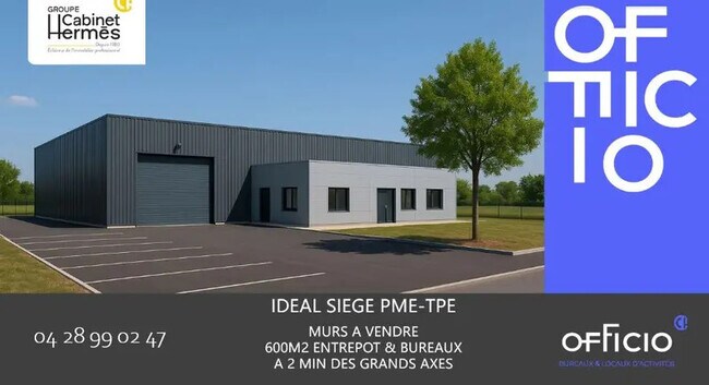 Plus de détails pour Local d’activités à vendre