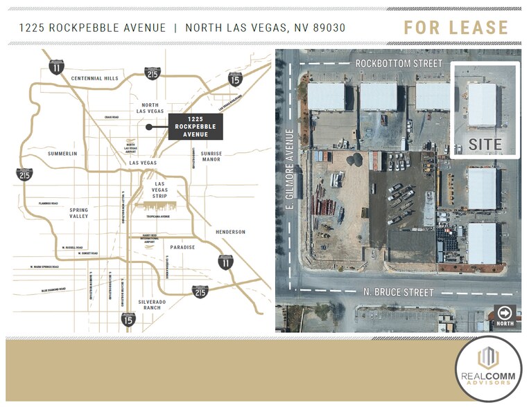 1225 Rockpebble Ave, North Las Vegas, NV à louer - Photo de l’immeuble – Image 3 sur 7