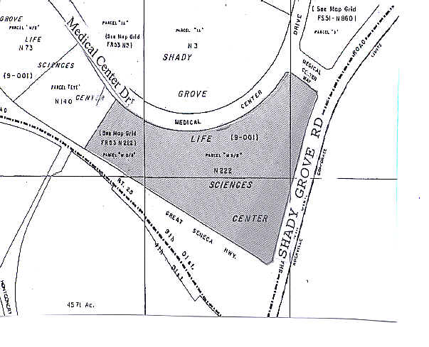 9800 Medical Center Dr, Rockville, MD à louer - Plan cadastral – Image 2 sur 3