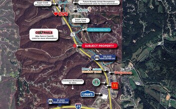 9200 Suits US Dr, Bella Vista, AR - Vue aérienne  vue de carte