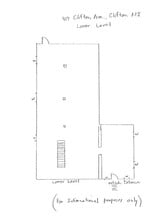 417 Clifton Ave, Clifton, NJ à louer Plan d’étage– Image 2 sur 2