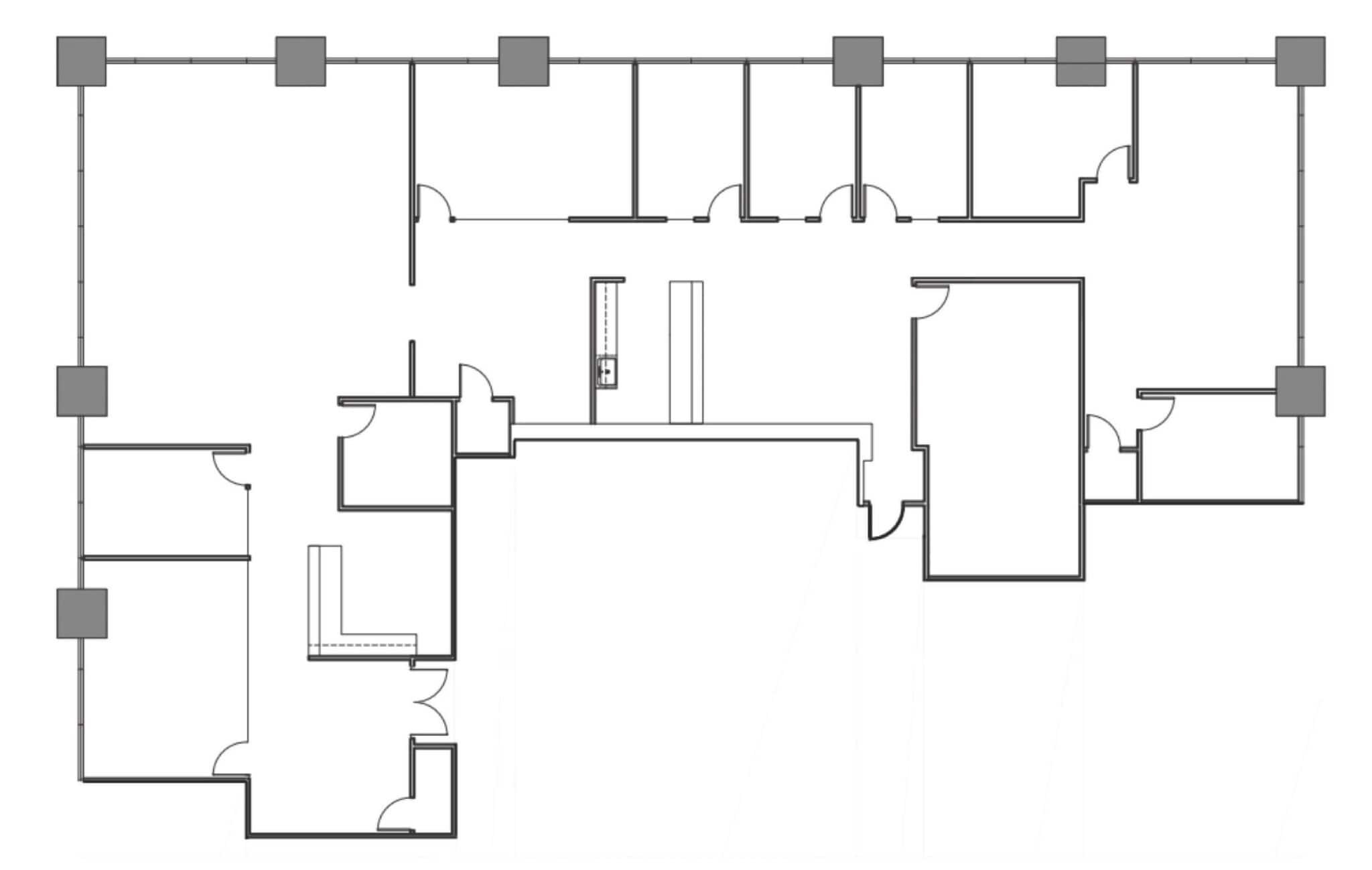 1801 Broadway, Denver, CO à louer Plan d’étage– Image 1 sur 1