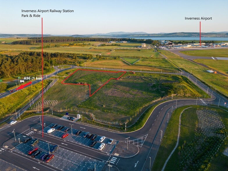 Inverness Airport Train, Inverness à vendre - Plan de site – Image 2 sur 2