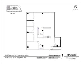 3353 Peachtree Rd NE, Atlanta, GA à louer Plan d’étage– Image 1 sur 1