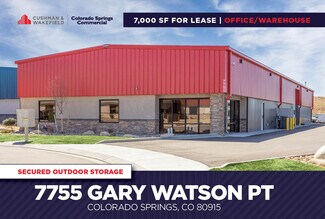 Plus de détails pour 7755 Gary Watson Pt, Colorado Springs, CO - Industriel/Logistique à louer