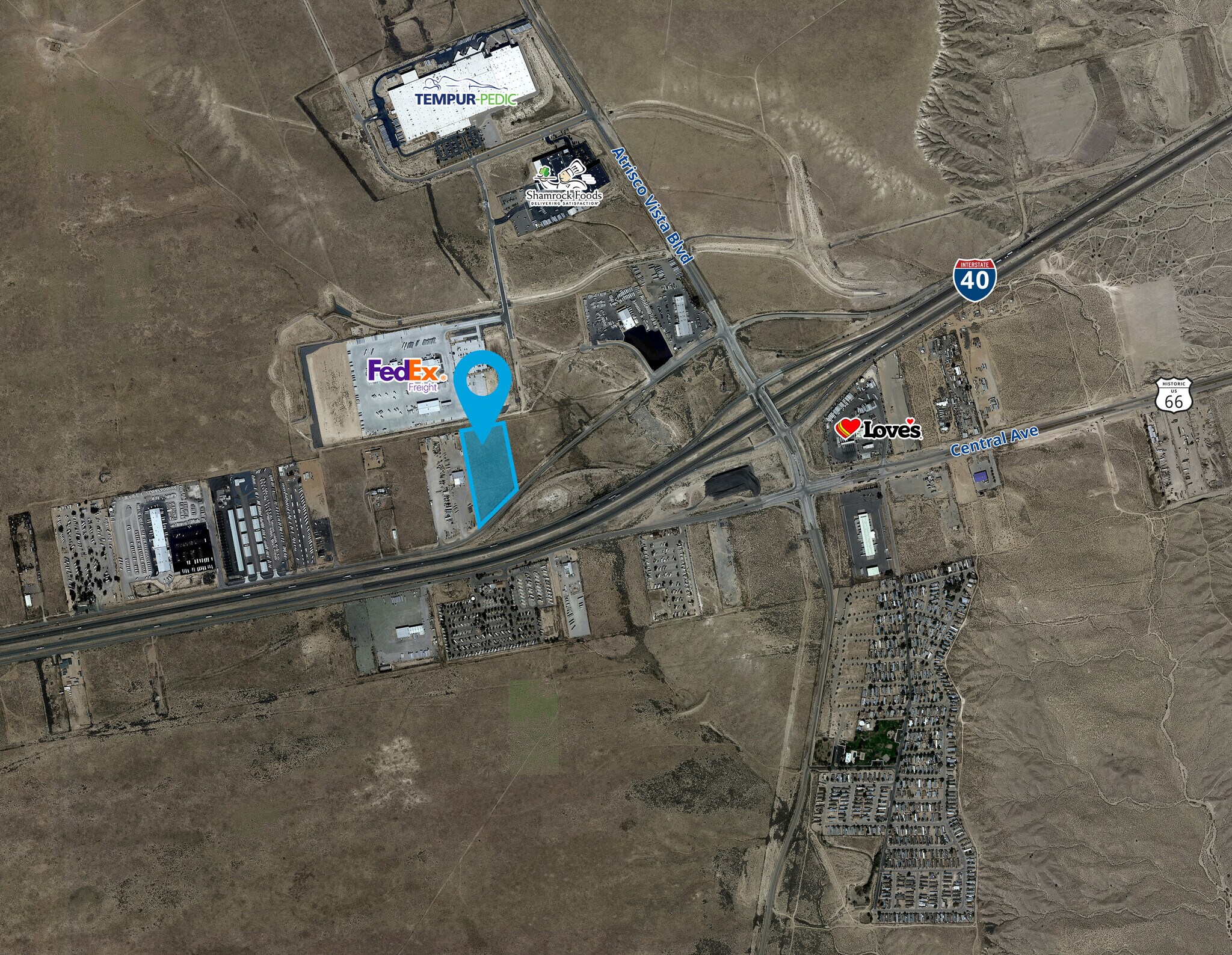 Lots 122 & 123 I-40 & Atrisco Blvd, Albuquerque, NM à vendre Photo principale– Image 1 sur 3