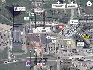 Plus de détails pour 21st Avenue NW, Minot, ND - Terrain à vendre