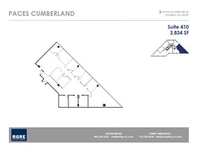 2675 Paces Ferry Rd SE, Atlanta, GA à louer Plan d’étage– Image 1 sur 1