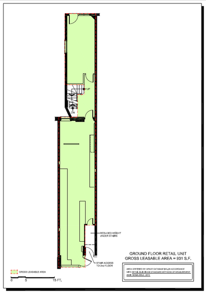 348 Queen St W, Toronto, ON à louer - Plan d’étage – Image 2 sur 5