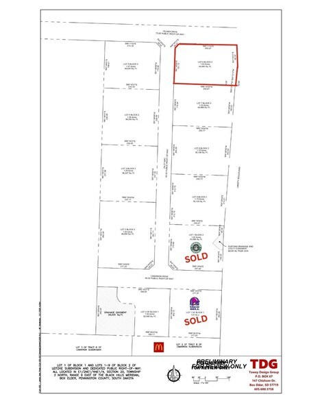 Lot 6 Pilot Way, Box Elder, SD à vendre - Plan de site – Image 2 sur 18
