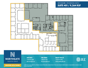 115 NE 100th St, Seattle, WA à louer Plan d’étage– Image 1 sur 1