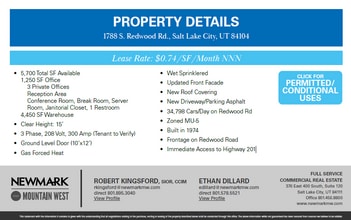 1720-1788 S Redwood Rd, Salt Lake City, UT à louer Photo intérieure– Image 2 sur 4