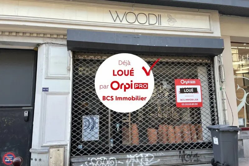 Local commercial dans Lille à louer Photo de l’immeuble– Image 1 sur 2