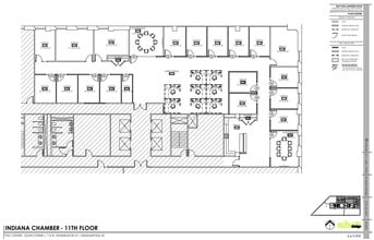 101-115 W Washington St, Indianapolis, IN à louer Plan d’étage– Image 1 sur 1
