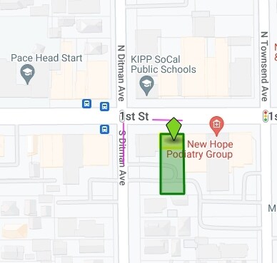 3600 E 1st St, Los Angeles, CA à vendre - Plan cadastral – Image 3 sur 3