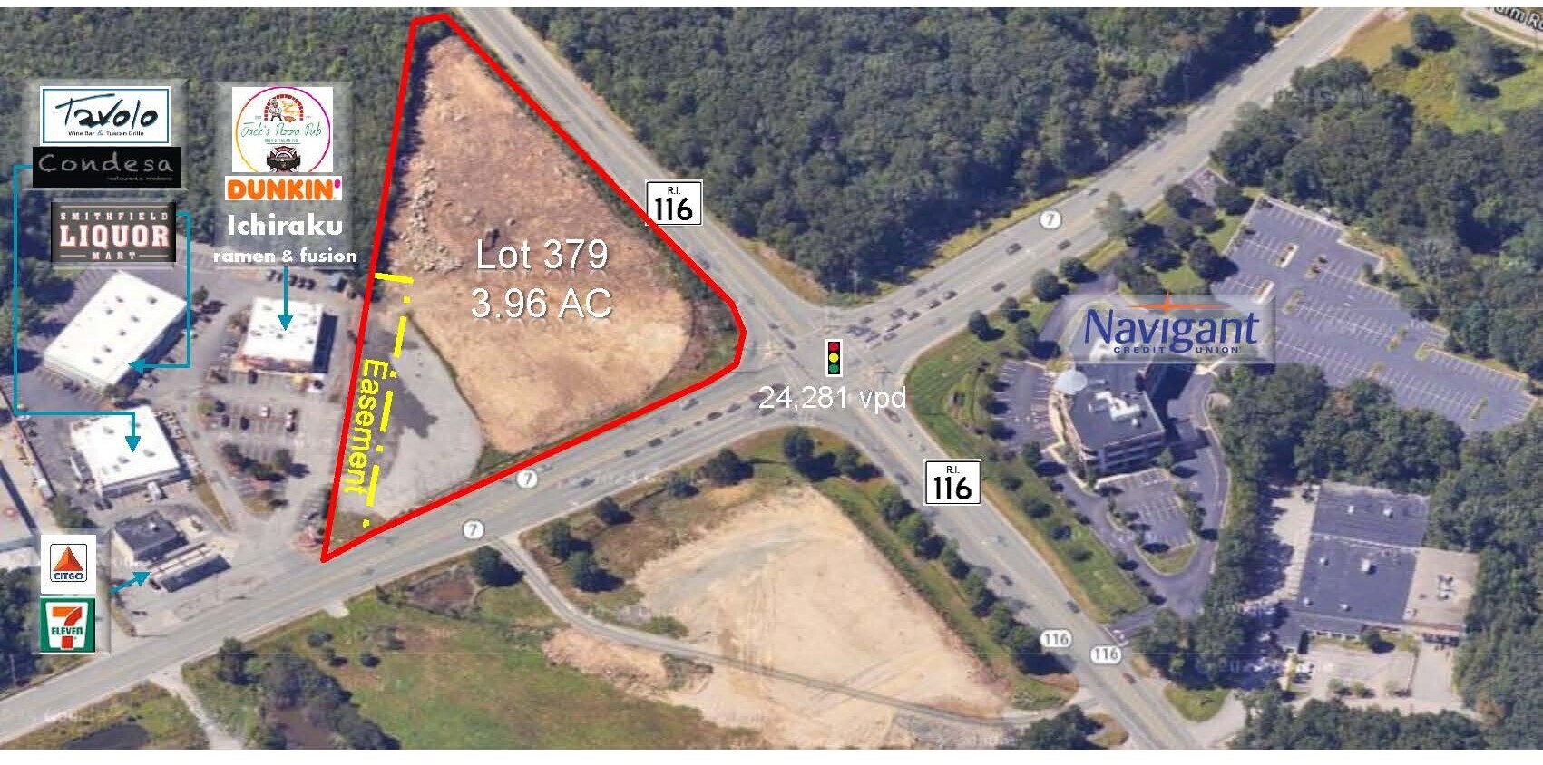 0 George Washington Hwy, Smithfield, RI à louer Aérien– Image 1 sur 2