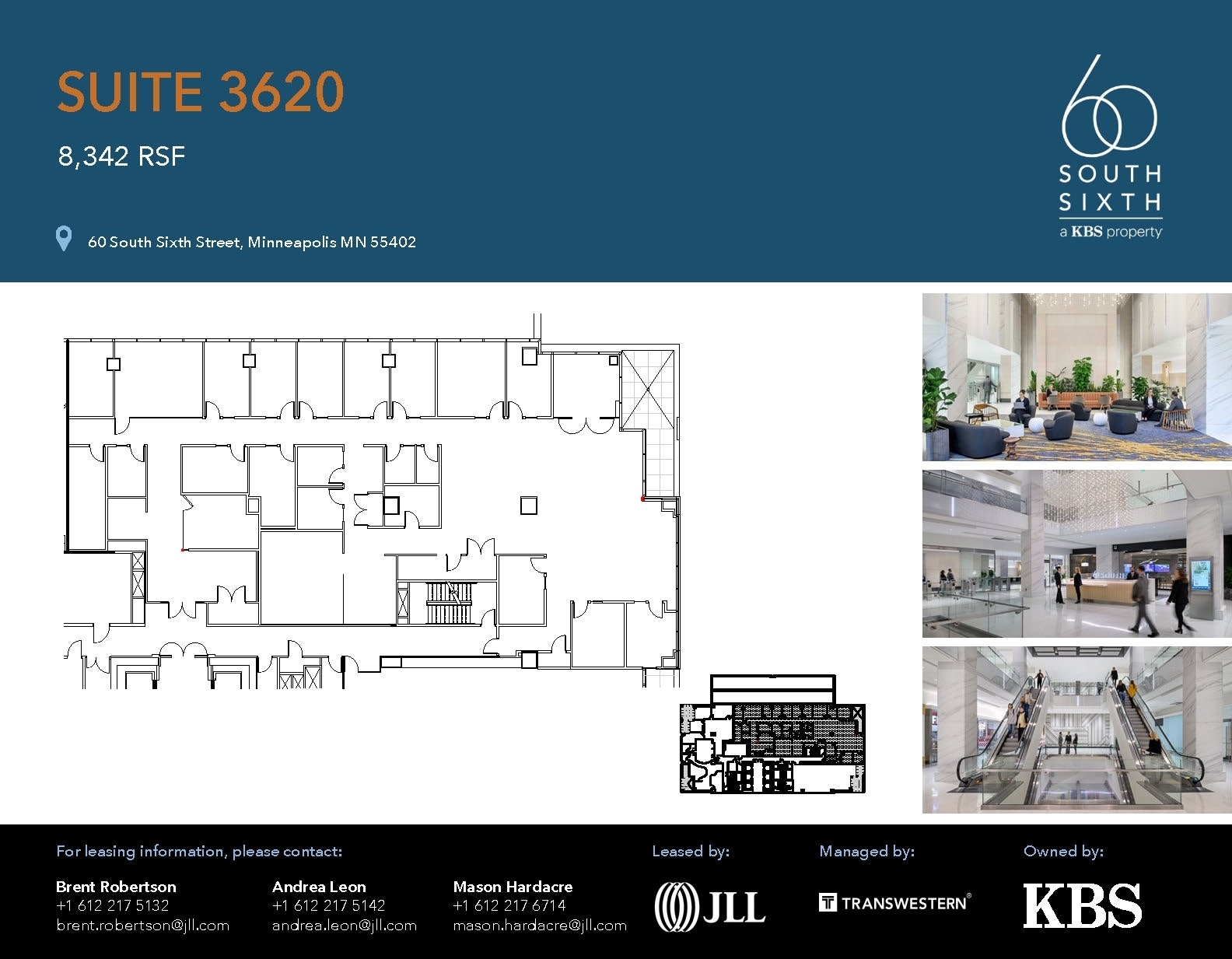 60 S 6th St, Minneapolis, MN à louer Plan d’étage– Image 1 sur 1