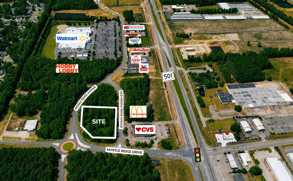 TBD Myrtle Ridge Drive, Conway, SC à vendre - Photo de l’immeuble – Image 1 sur 3