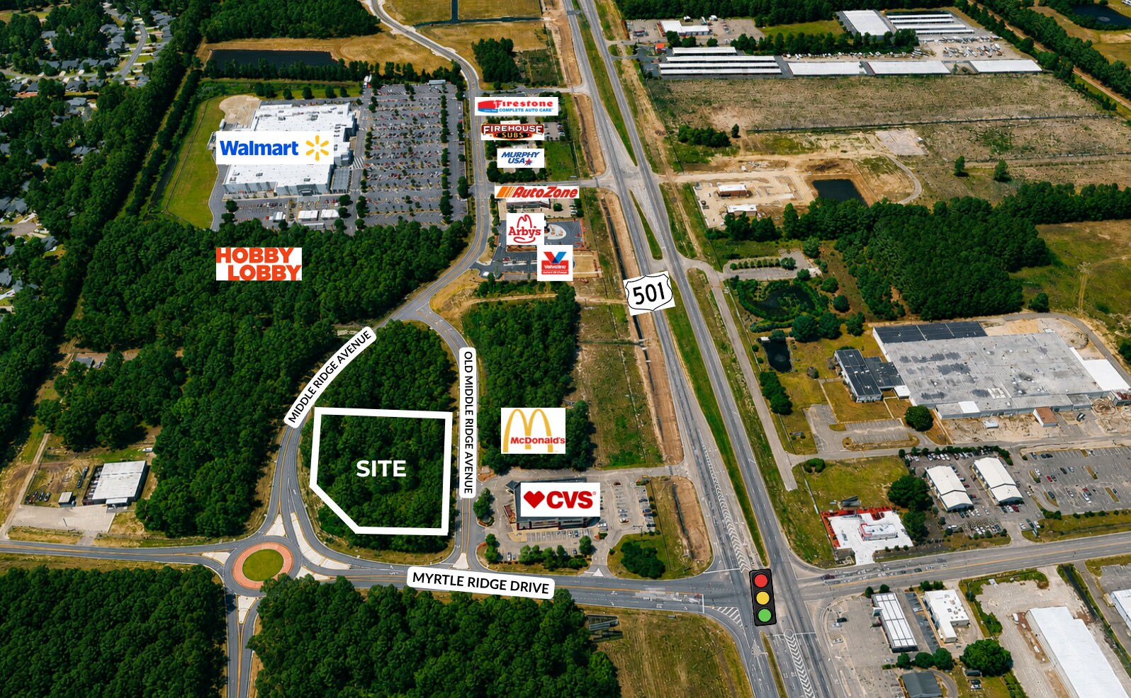 TBD Myrtle Ridge Drive, Conway, SC à vendre Photo de l’immeuble– Image 1 sur 4