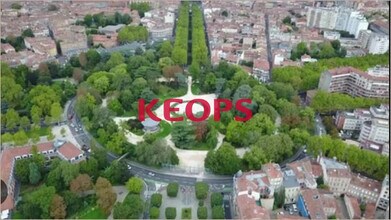 4 Rue Des Potiers, Toulouse, HG - Vue aérienne vue de carte