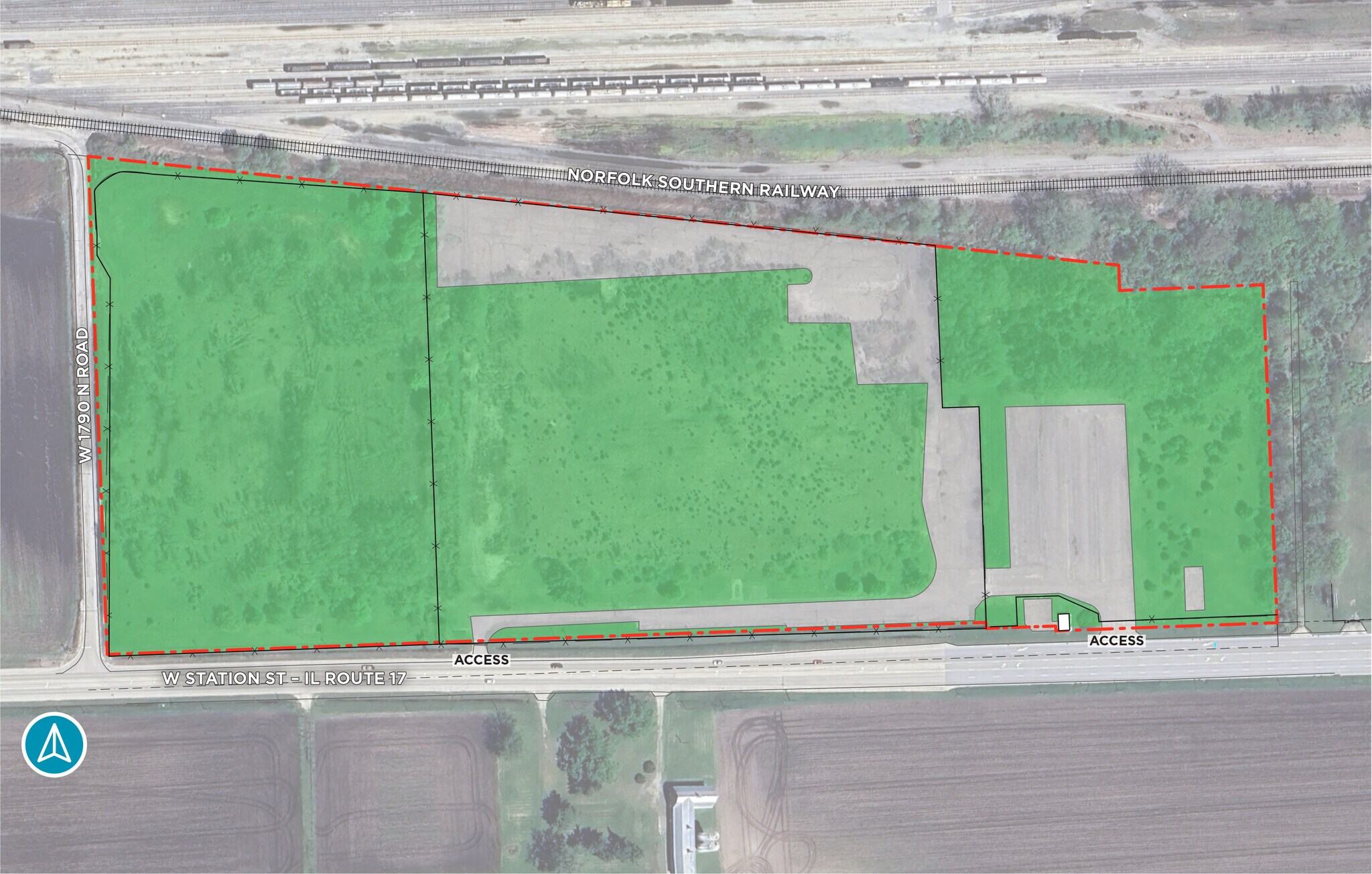 2475 W Station St, Kankakee, IL à louer Plan de site– Image 1 sur 8