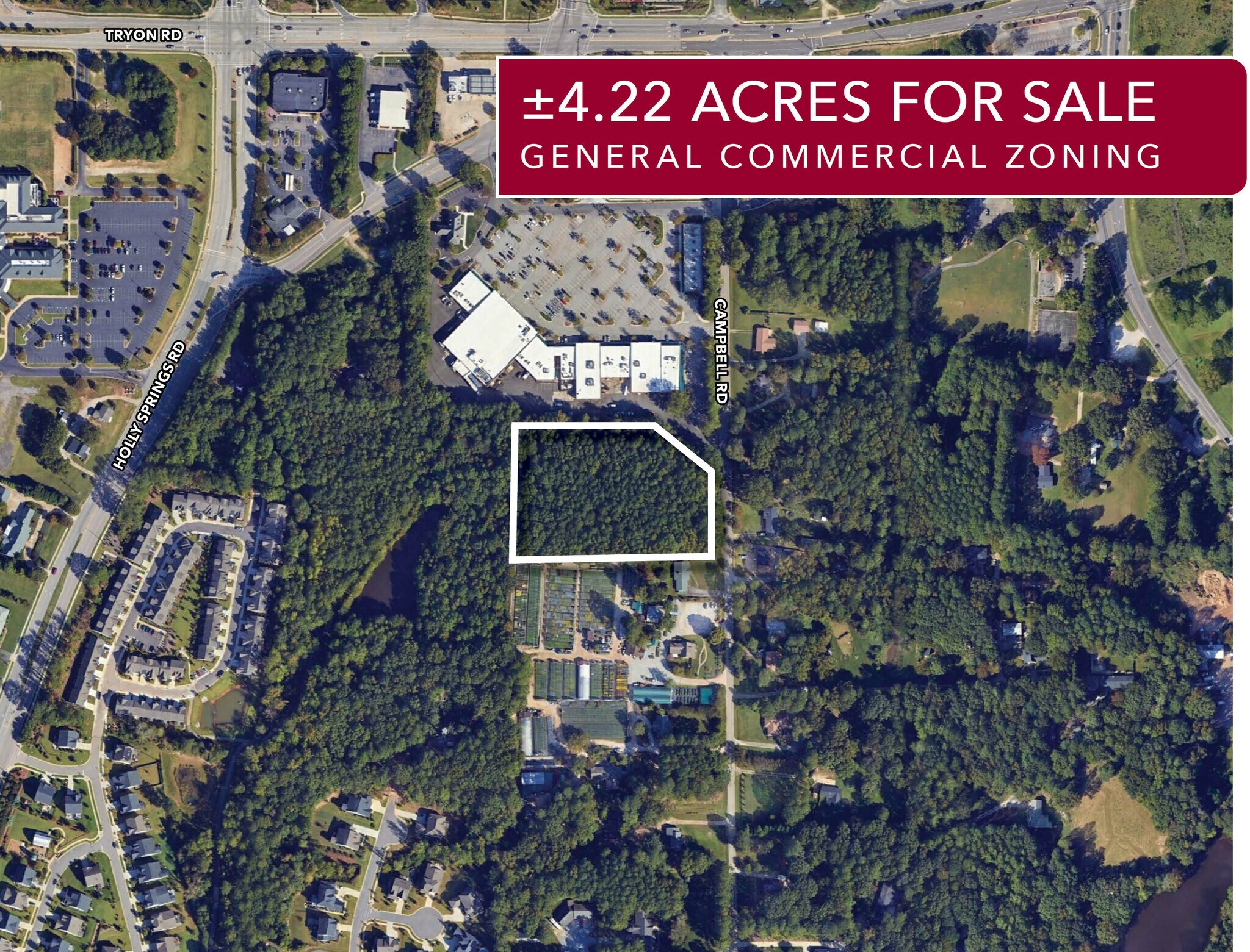 0 Campbell Rd, Raleigh, NC à vendre Photo de l’immeuble– Image 1 sur 5
