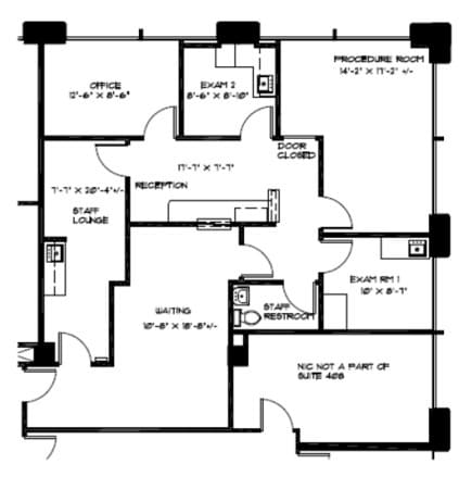 4060 4th Ave, San Diego, CA à louer Plan d’étage– Image 1 sur 1