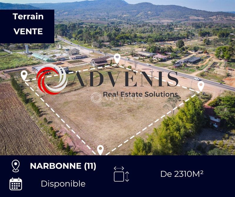Terrain dans à vendre Aérien– Image 1 sur 2