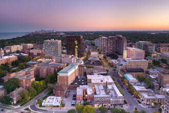 716 Clark St, Evanston, IL - VUE AÉRIENNE  vue de carte - Image1