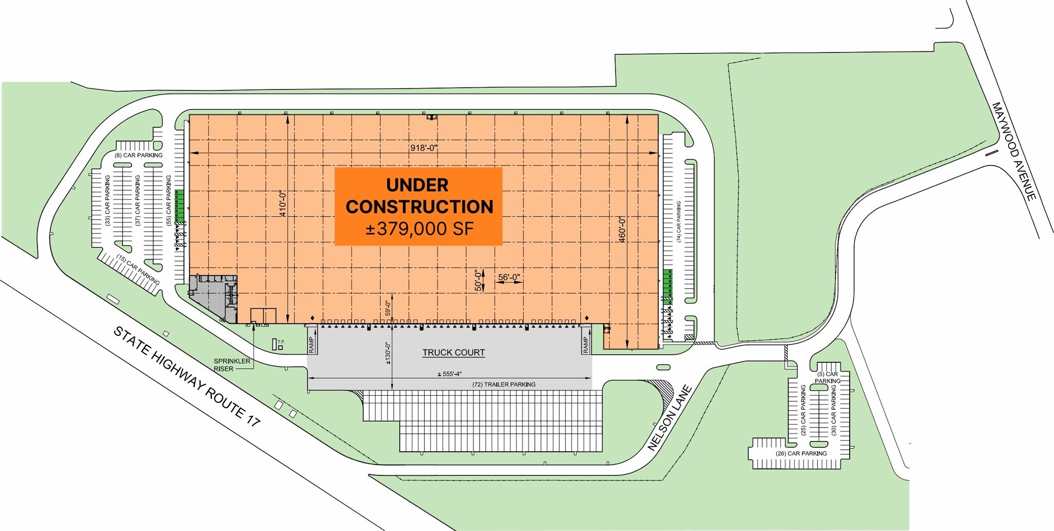 241 State Rt 17 N, Maywood, NJ à louer Plan de site– Image 1 sur 12