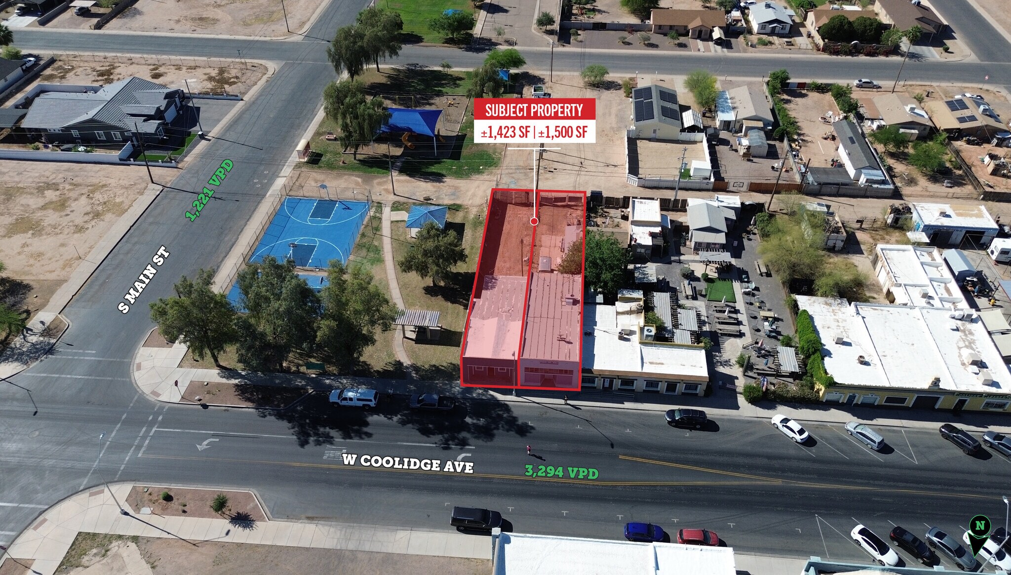 225 W Coolidge Ave, Coolidge, AZ à vendre Photo principale– Image 1 sur 9