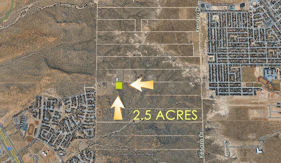 Narciso Dr, El Paso, TX à vendre - Aérien – Image 2 sur 3