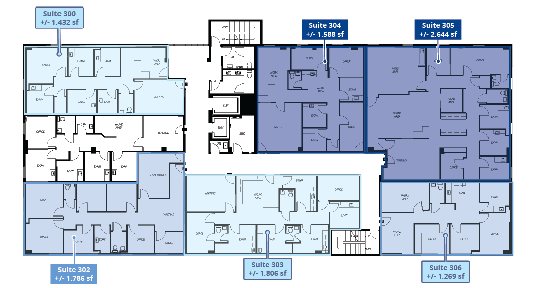 2323 16th St, Bakersfield, CA à louer Plan d’étage– Image 1 sur 1