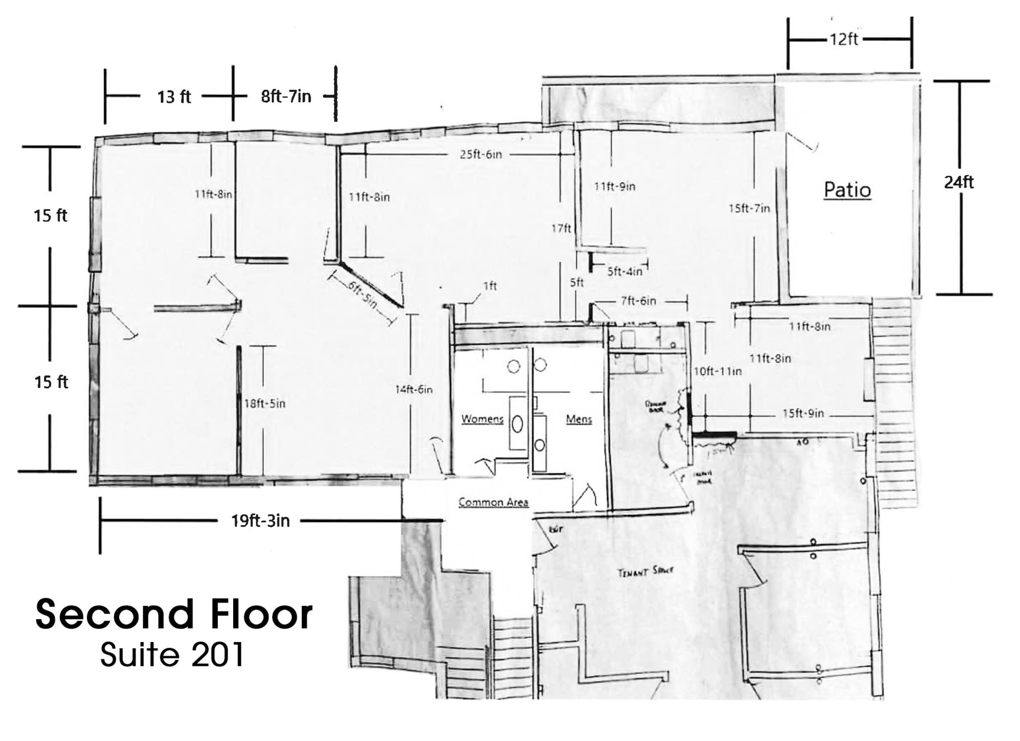 6745 SW Hampton St, Portland, OR à louer Plan d’étage– Image 1 sur 4