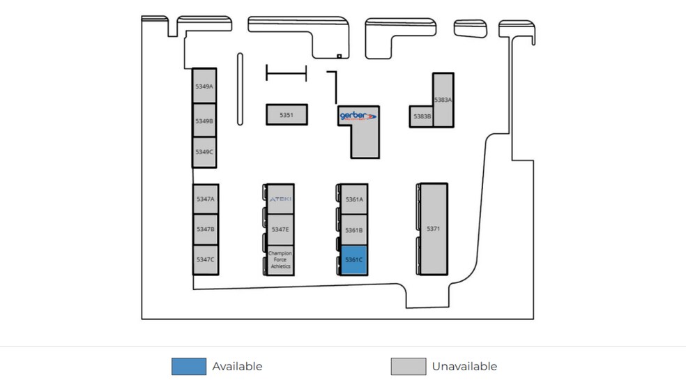 5383 US Highway 6, Portage, IN à louer - Plan de site – Image 2 sur 10