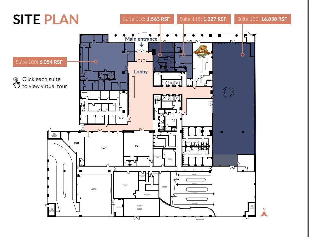 110 SE 6th St, Fort Lauderdale, FL à louer Plan de site– Image 1 sur 1