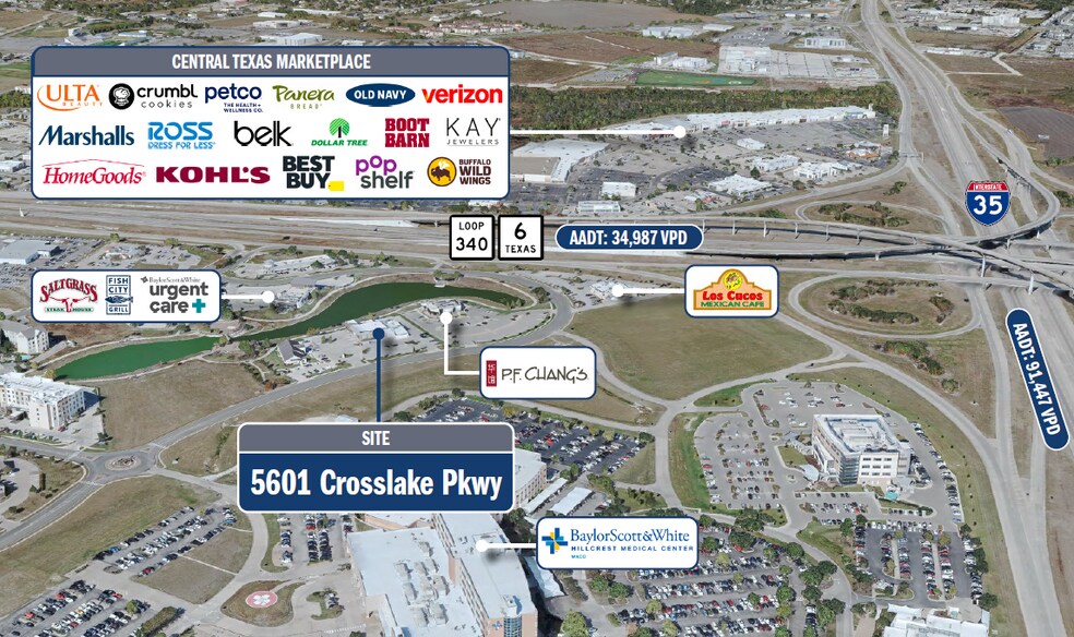 5601 Crosslake Pky, Waco, TX à louer - Photo de l’immeuble – Image 3 sur 10