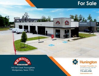 Plus de détails pour 743 Fish Creek Thoroughfare, Montgomery, TX - Local commercial à vendre