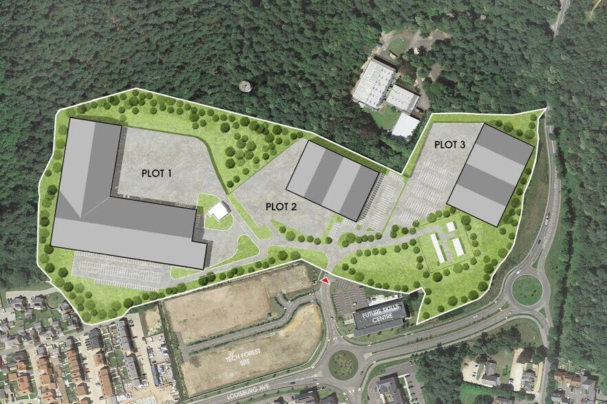 Louisburg Ave, Bordon à vendre - Plan de site – Image 2 sur 2