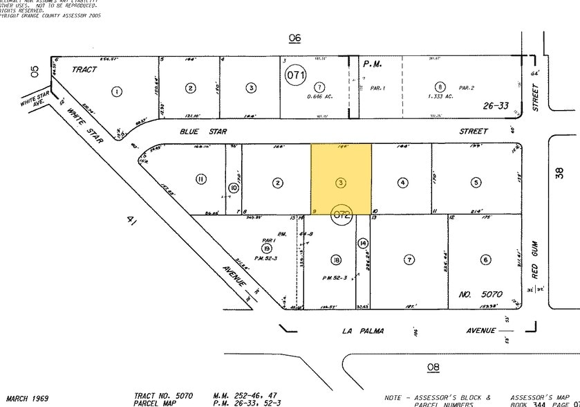 2910-2912 E Blue Star St, Anaheim, CA à louer - Plan cadastral – Image 3 sur 5