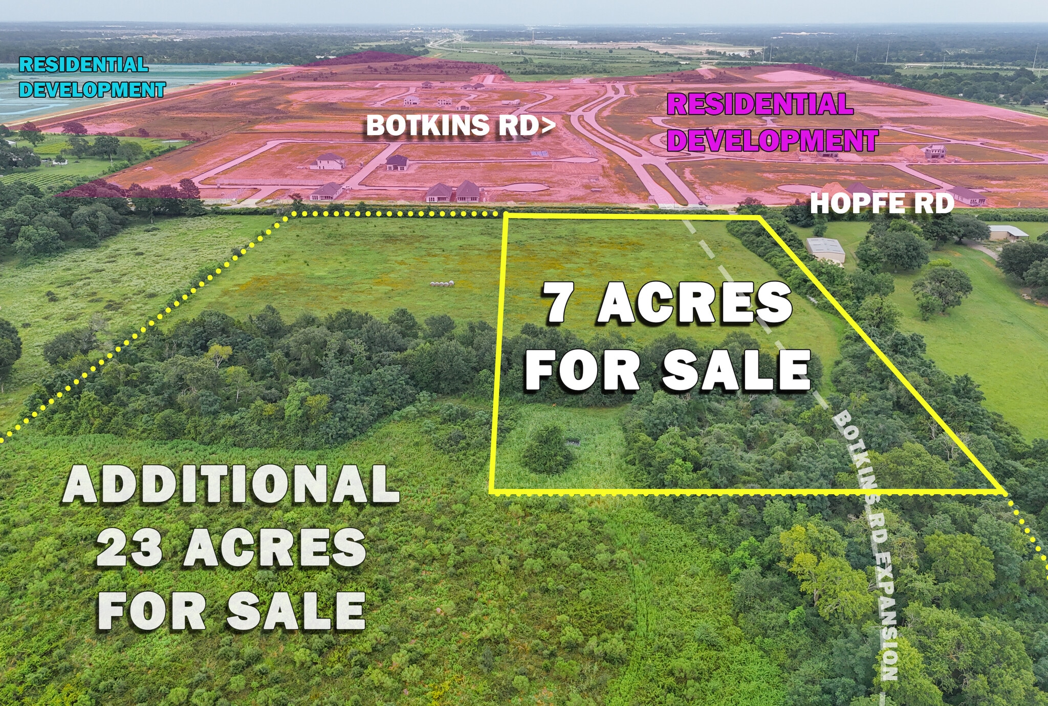 0 TBD Hopfe Rd, Hockley, TX à vendre Photo principale– Image 1 sur 5