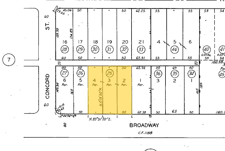711 W Broadway, Glendale, CA à louer - Plan cadastral – Image 2 sur 2