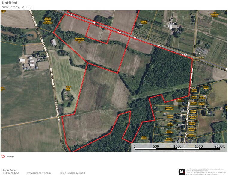 0 North Pemberton Road, Pemberton, NJ à vendre - Aérien – Image 3 sur 4